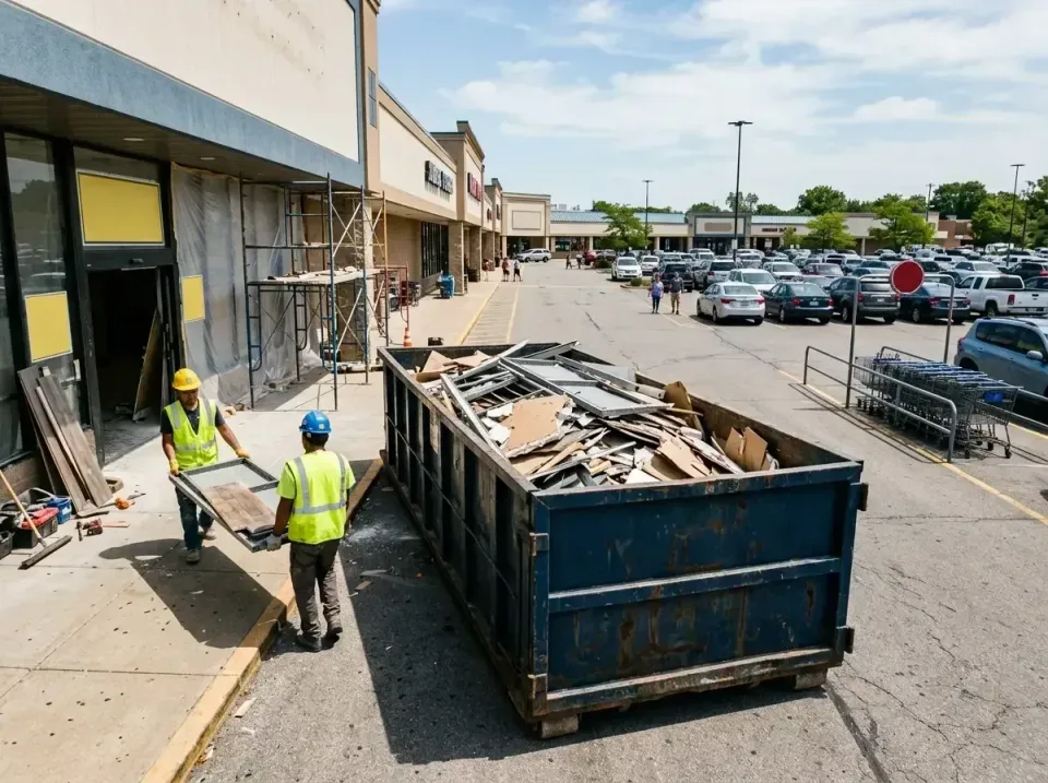 retail-store-renovation-debris-003 — frequently asked questions, Roll-off Dumpster Rentals in Fairburn, GA